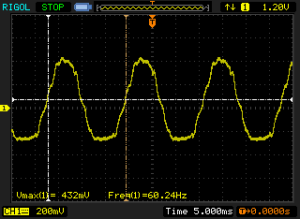 Floating Pin Oscilloscope Screenshot