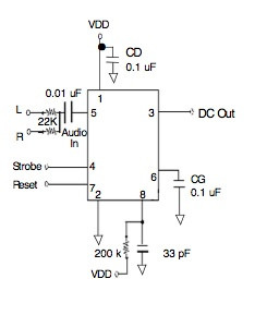 MSGEQ7 Schematic