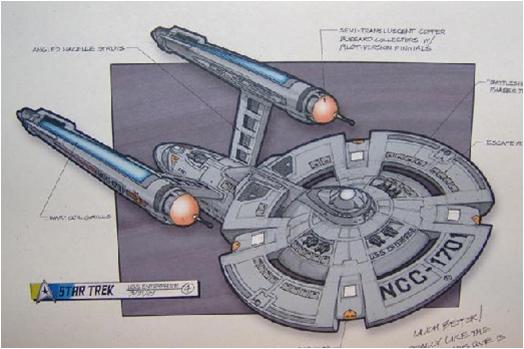 USS Enterprise Artwork