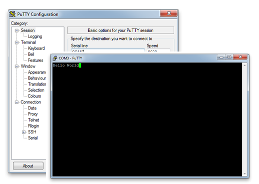 terminal emulator mac serial