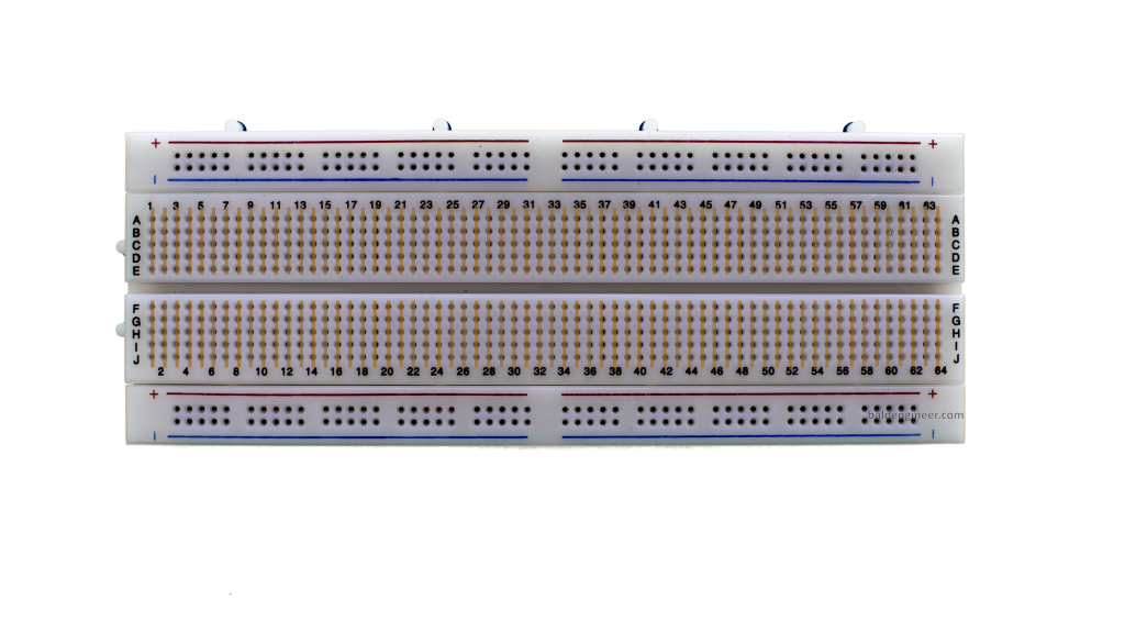 Bread board's Component Area