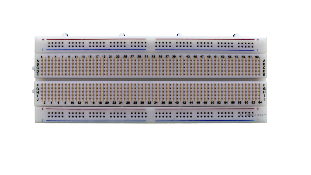 Bread board's Component Area