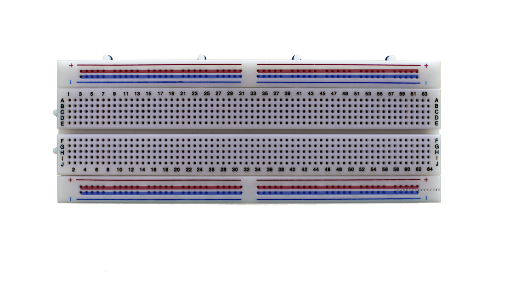 Power Rails on a Breadboard