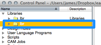 EAGLE_Control_Panel_with_custom_lbr