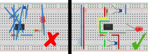 Same Circuit, Two Layouts.