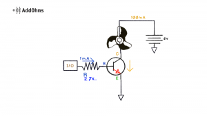 AddOhms BJTs As a Switch