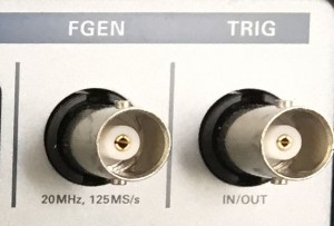 VirtualBench Function Generator Inputs