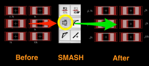 Smash Components for Clean Labels