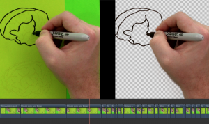 Chroma Keyed Drawing Example