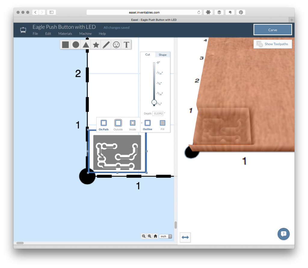 Easel is Web-Based CAD/CAM