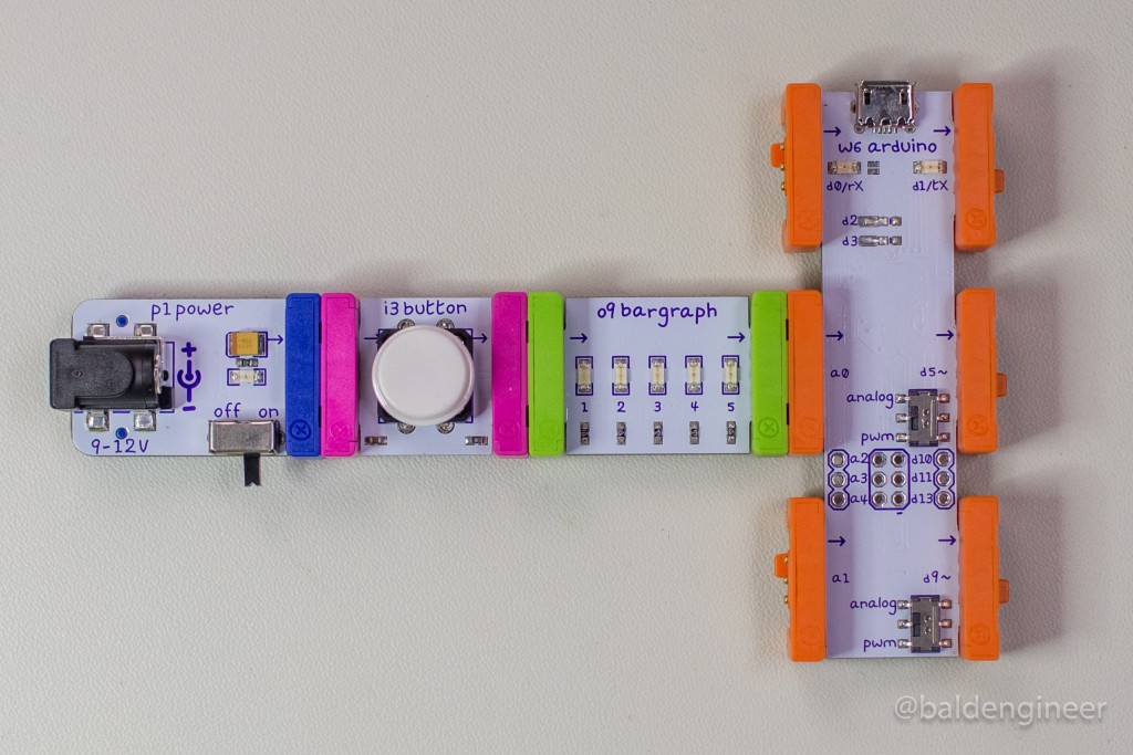 4C - littleBits Modules Connected