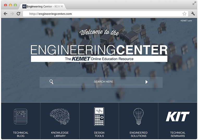 KEMET Engineering Center Mockup