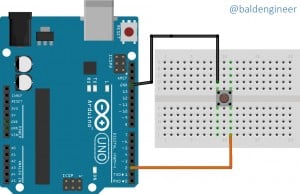 Arduino Pushbutton with Pull-Up Resistor