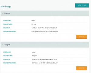 Arduino IoT Cloud Things Dashboard