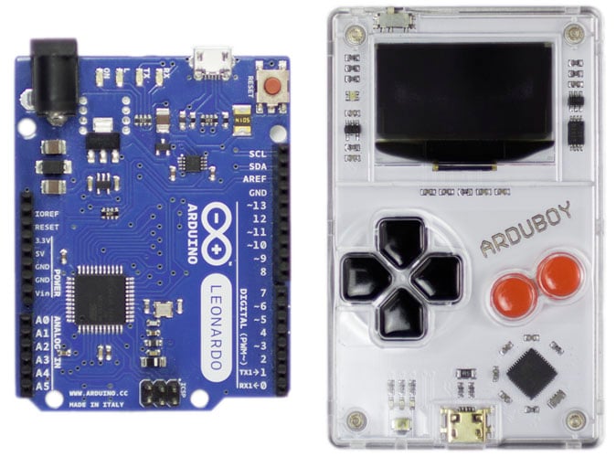 Comparing Arduino and Arduboy