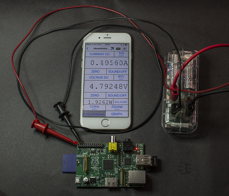 Voltage, Current (and Power) with on (small) box