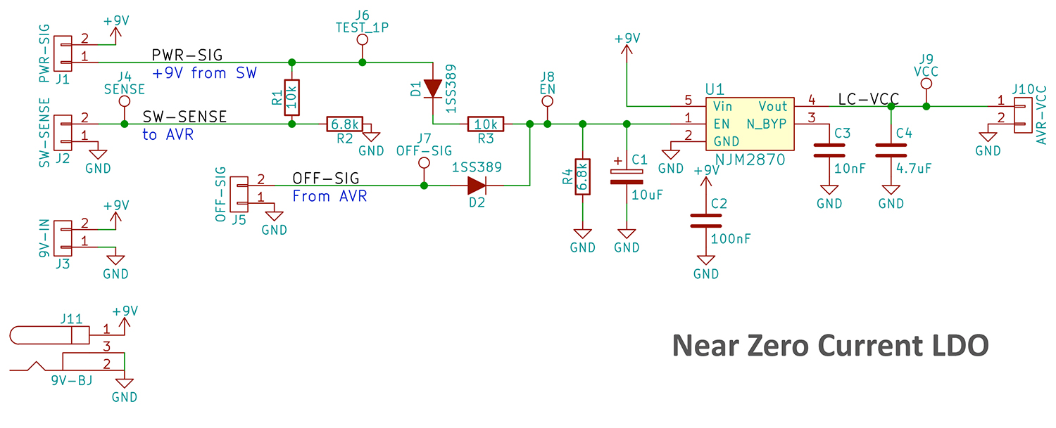 Zero Current LDO Circuit v1