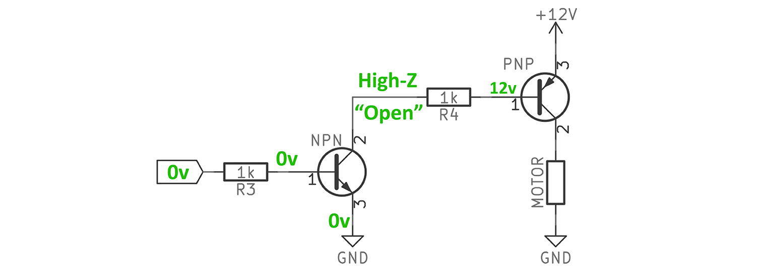 NPN-PNP Driver LOW