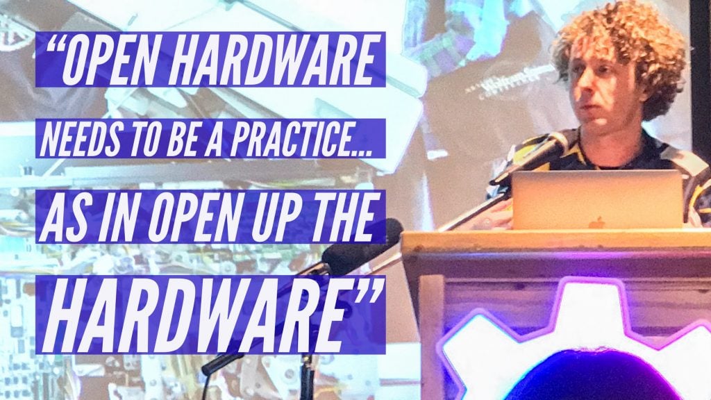 Open Source Hardware Summit 2017 Quote