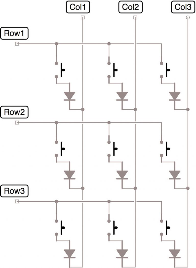 Arduino Keyboard Matrix Code and Hardware Tutorial - Bald Engineer