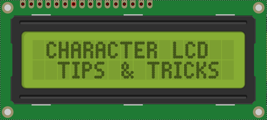 Lunch Trojaanse paard Beschuldigingen 7 Arduino LCD display tips and tricks - Bald Engineer