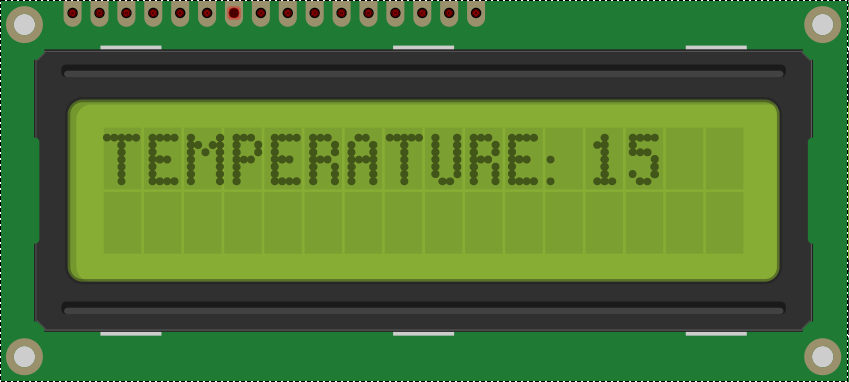 Displaying Temperature Sensor Values on LCD Display