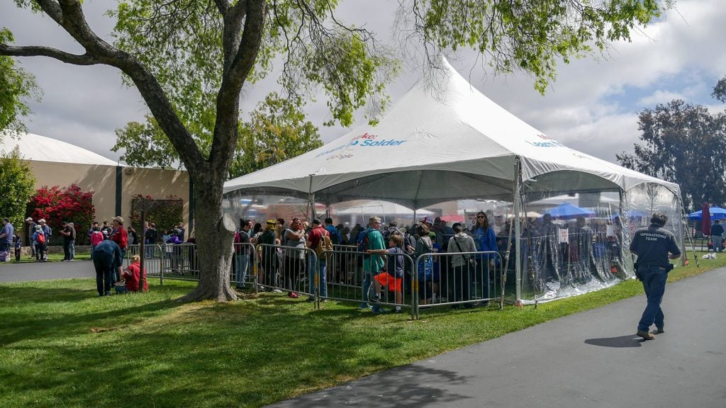 Learn to Solder at Maker Faire 2018