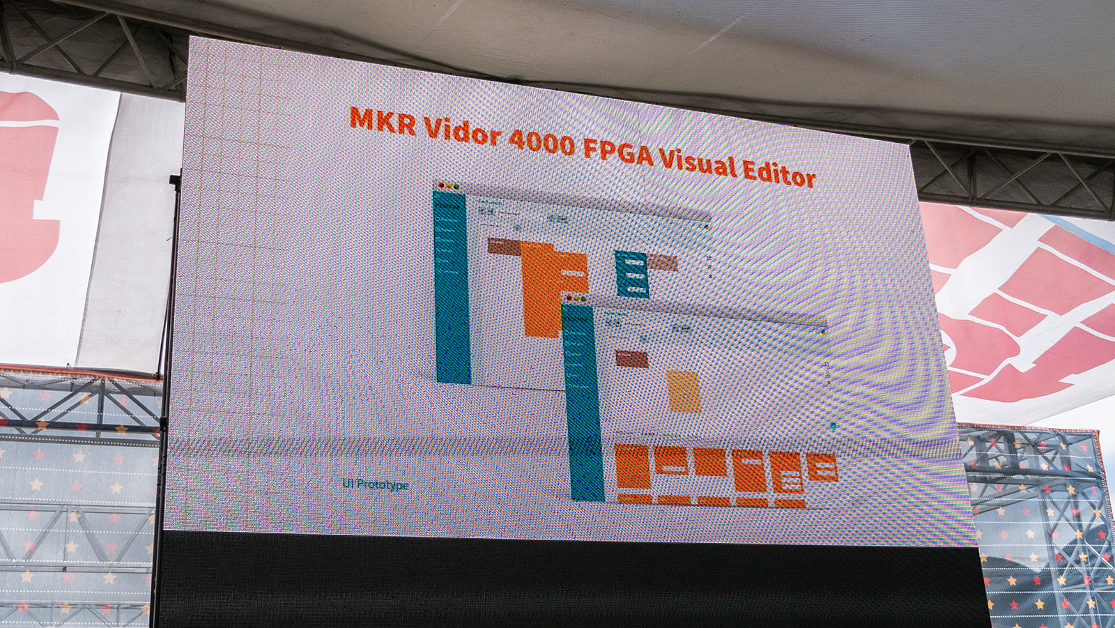 MKR Vidor 4000 Visual FPGA Editor