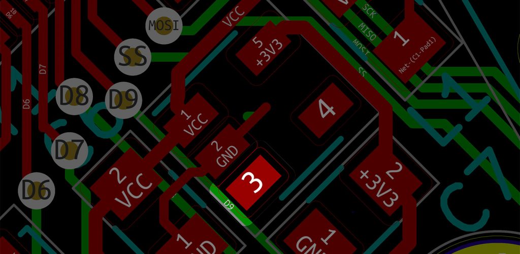 MIC5504 on Pyramiduino PCB design