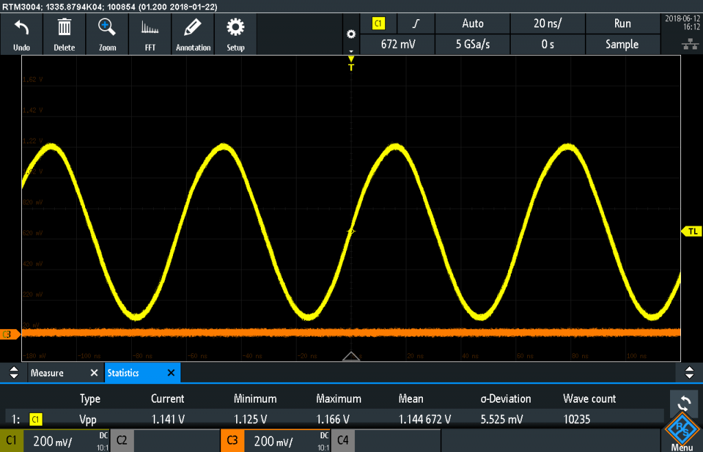 Arduino 16 MHz Ceramic Resonator on RTM3004