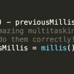 Arduino millis banner