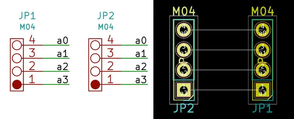 01-KiCad Labels connect Wires
