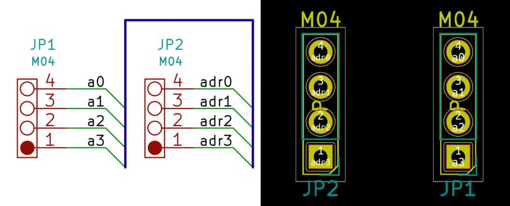 KiCad Mixed Label Names