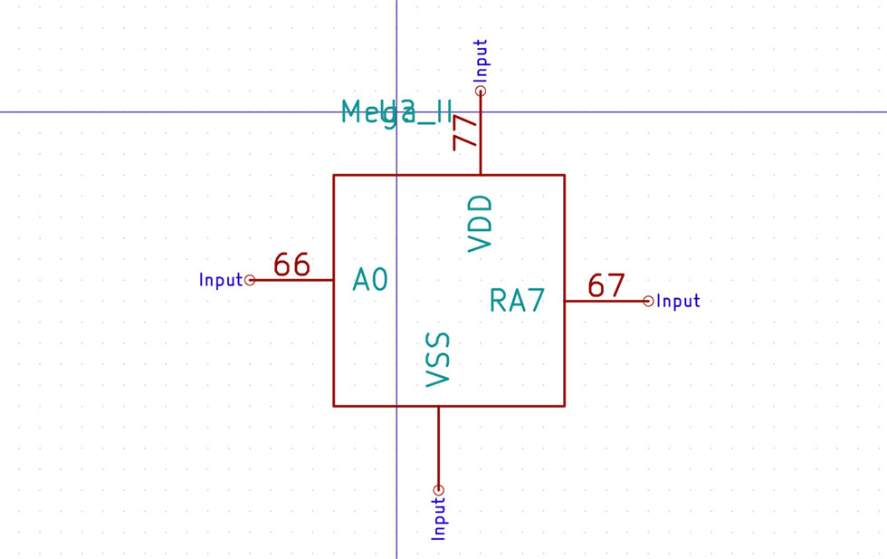 KiCad Pin Orientation Examples