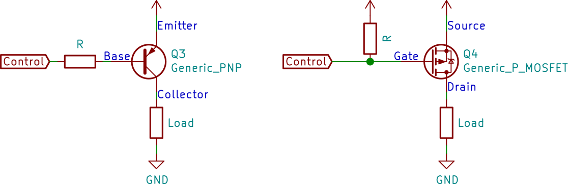 High-Side with FET Pull-Up