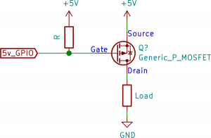 P-Channel with Pull-Up