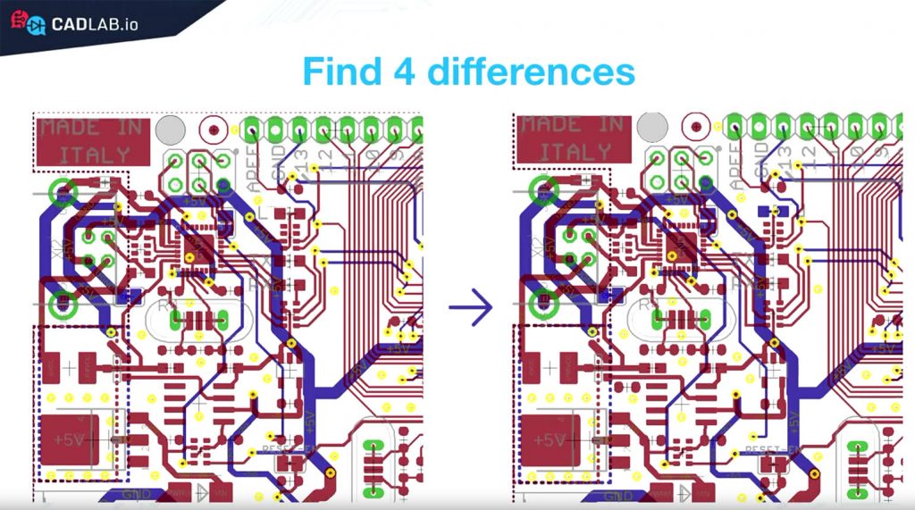 CADLAB.io Arduino PCB Visual Compare